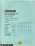 Knitwit 9000 Mens Stretch Pullover Collared Rugby Golf Shirts 1980s Vintage Sewing Pattern Size 34 - 46 UNCUT Factory Folded