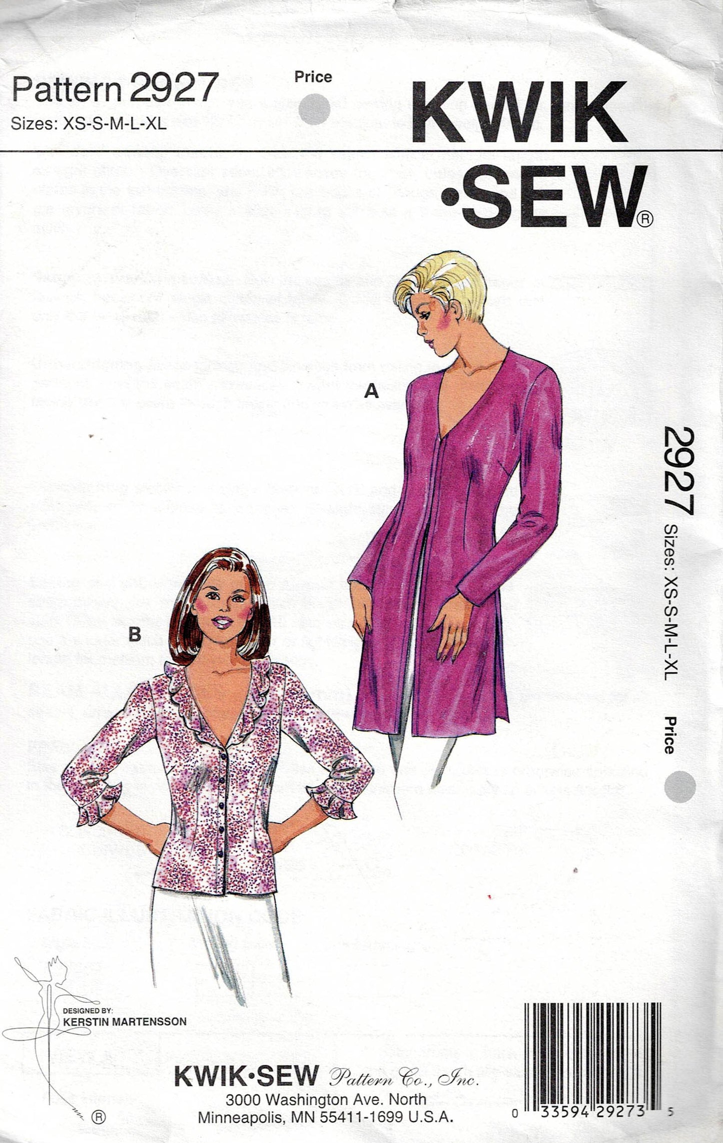 Kwik Sew 2927