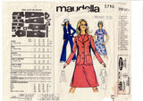 Maudella 5796 RARE Womens Jacket Shift Dress & Bell Bottom Pants 1960s Vintage Sewing Pattern Size 14 Bust 36 inches UNCUT Factory Folded