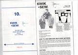 Kwik Sew 1538 Womens Stretch Cardigans 1980s Vintage Sewing Pattern Size XS - L UNCUT Factory Folded