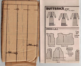 Butterick 4787 JEAN NIDETCH Womens Pleated Blouson Dress 1980s Vintage Sewing Pattern Size 18 Bust 40 Inches UNCUT Factory Folded