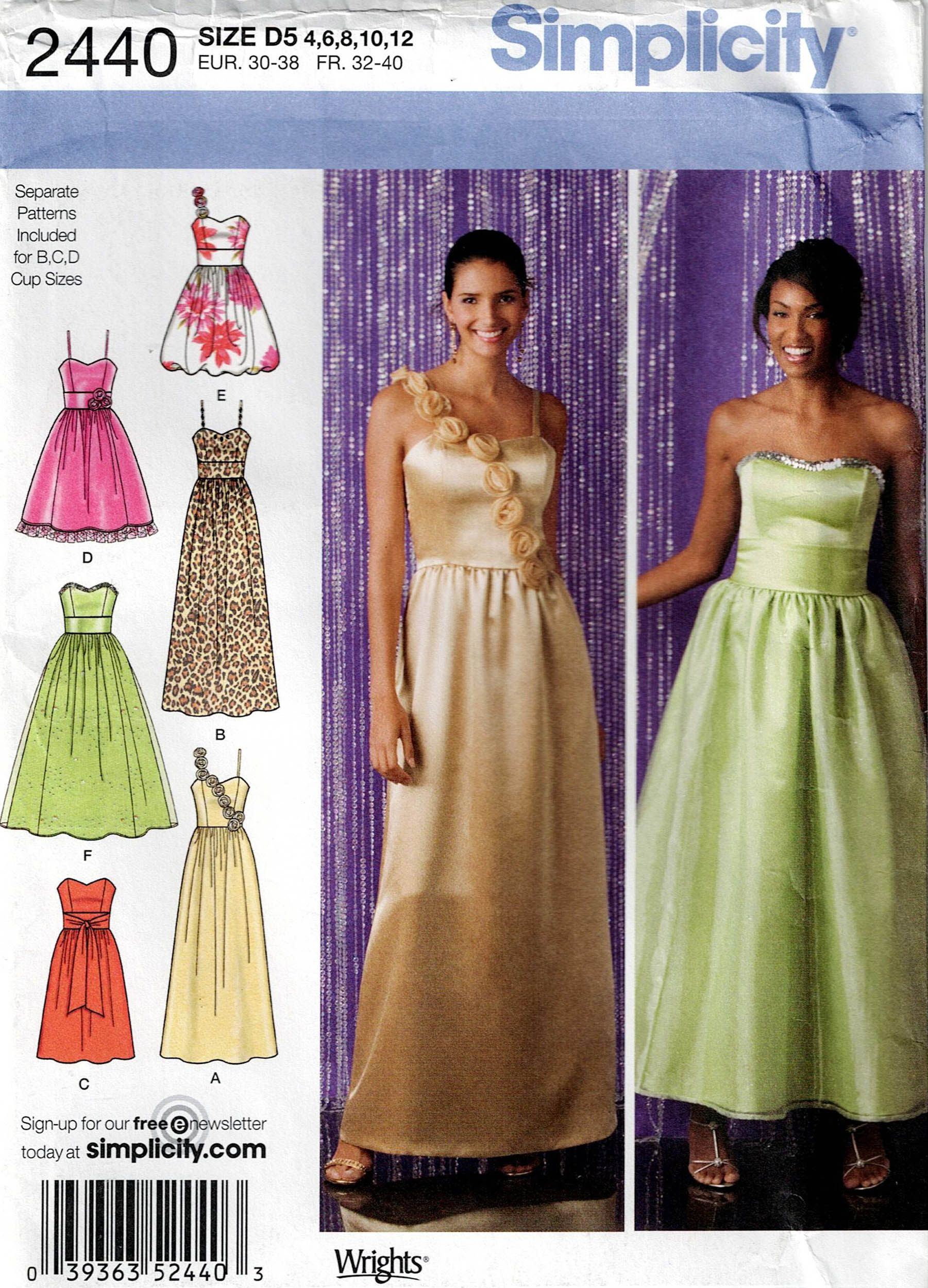 Simplicity 2440 Womens Special Occasion Evening Formal Prom Dress Out – All The Precious Things simplicity-2440-womens-special-occasion-evening-formal-prom-dress-out-all-the-precious-things