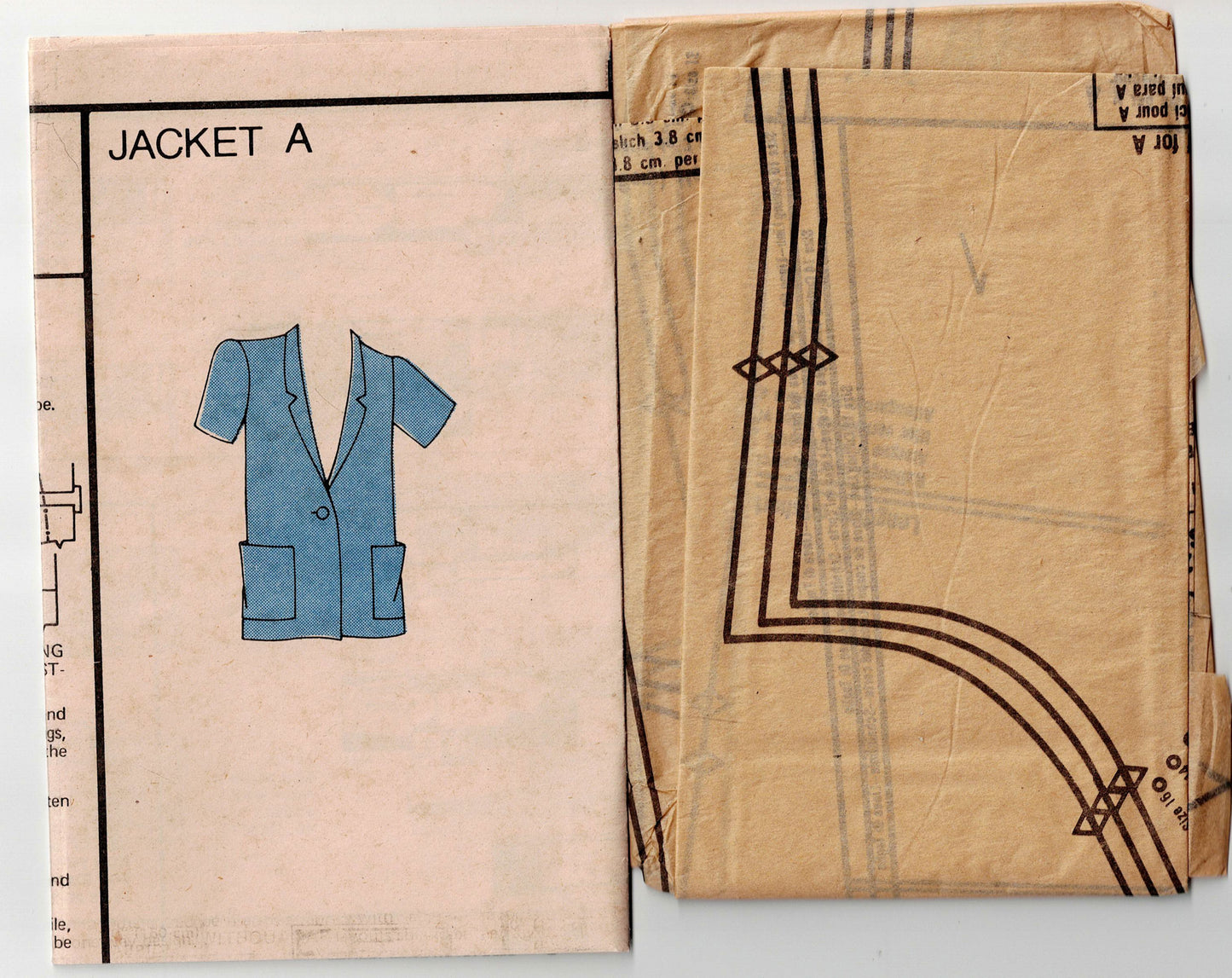 Vogue 8263 Womens Sundress & Blazer Jacket 1980s Vintage Sewing Pattern Size 12 - 16