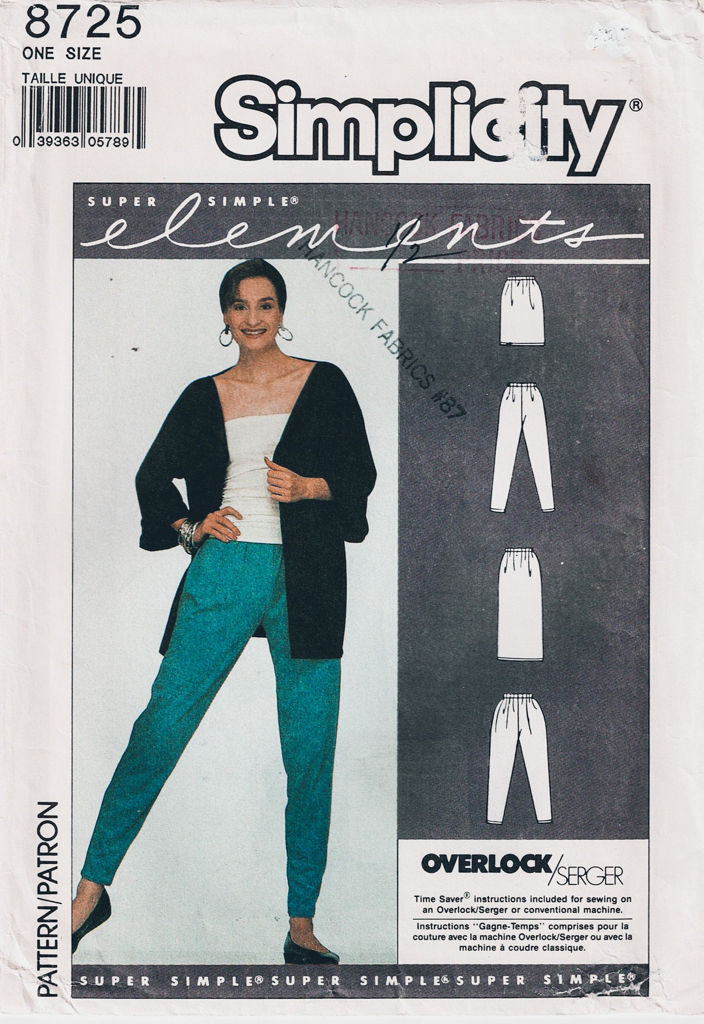 Simplicity 8725