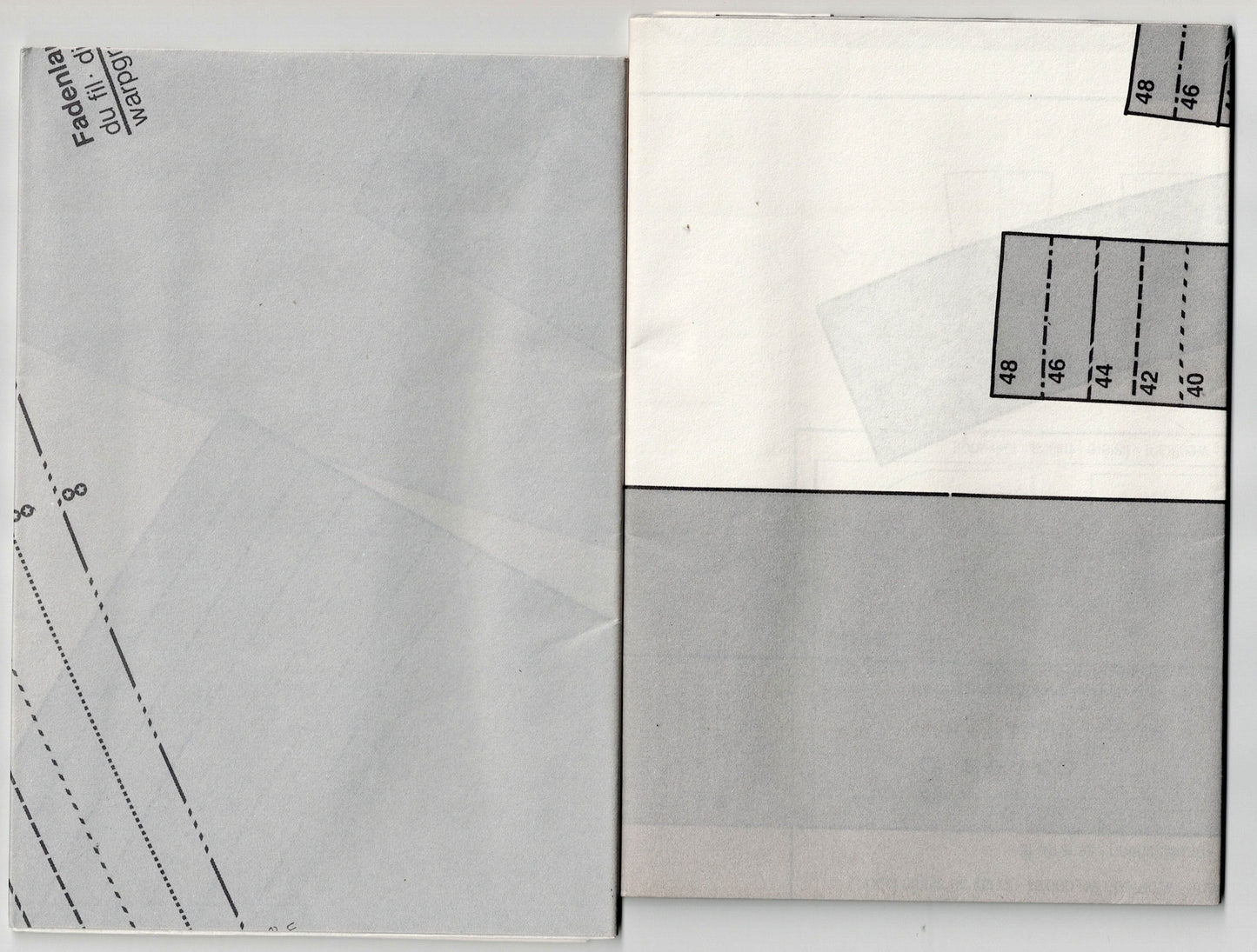 Neue Mode M 2044 Womens Asymmetric Skirts 1980s Vintage Sewing Pattern Size 10 - 22 UNCUT Factory Folded