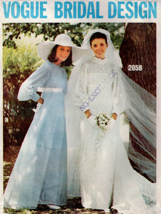 Vogue Bridal Design 2058