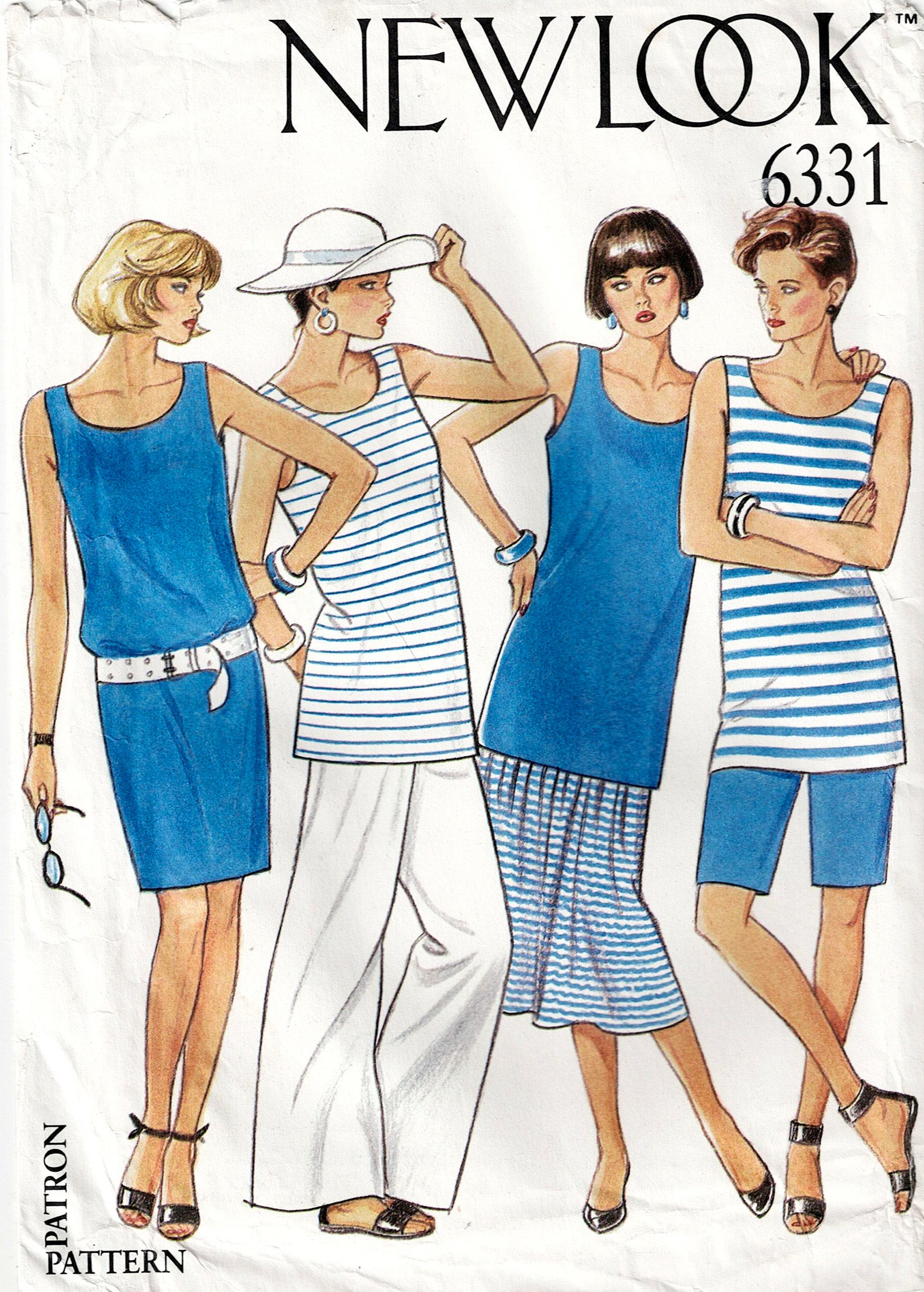 New Look 6331 Womens EASY Stretch Knit Dress Tank Tops Skirt Shorts & All The Precious Things New Look 6331 Womens EASY Stretch Knit Dress Tank Tops Skirt Shorts & All The Precious Things