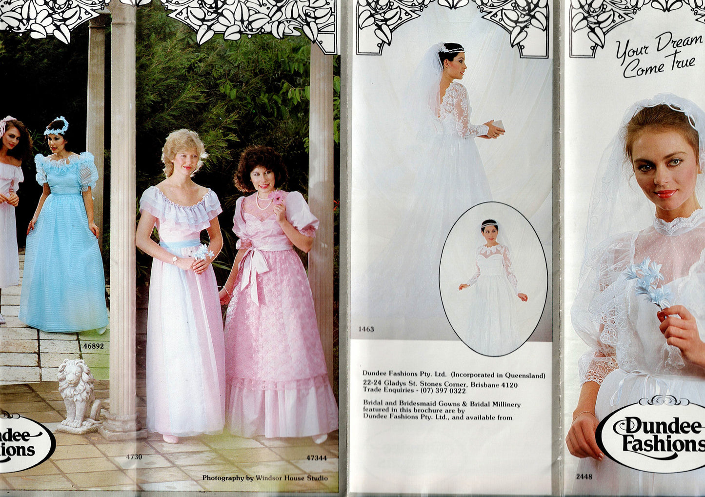 Simplicity 5879 GUNNE SAX Womens Puff Sleeved Full Ruffled Skirt Wedding Dress 1980s Vintage Sewing Pattern Size 12 Bust 34 Inches