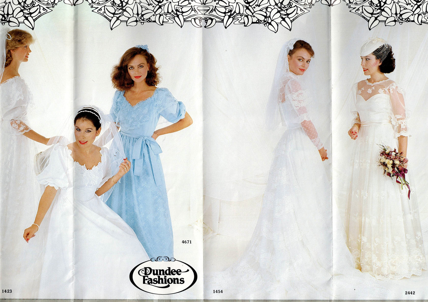 Simplicity 5879 GUNNE SAX Womens Puff Sleeved Full Ruffled Skirt Wedding Dress 1980s Vintage Sewing Pattern Size 12 Bust 34 Inches