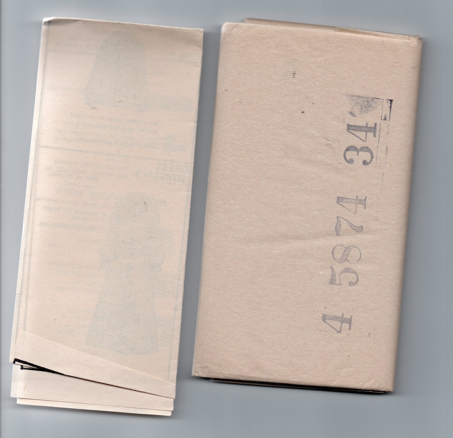 Patrón de costura vintage de los años 70, blusa y falda tipo cárdigan, vestido camisero largo para mujer, pedido por correo 5874, busto de 34 pulgadas, doblado de fábrica SIN USAR