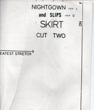 Kombi Knits 311A Womens Stretch Lingerie Bra Girdle Slips Nightgown Negligee 1980s Vintage Sewing Pattern Sizes 8 - 22 UNCUT Factory Folded