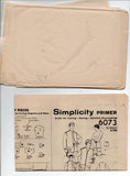 Simplicity 6073 Mens Classic Retro Bomber Jacket & Swim Shorts 1960s Vintage Sewing Pattern Chest 36"/ Waist 32" UNUSED Factory Folded