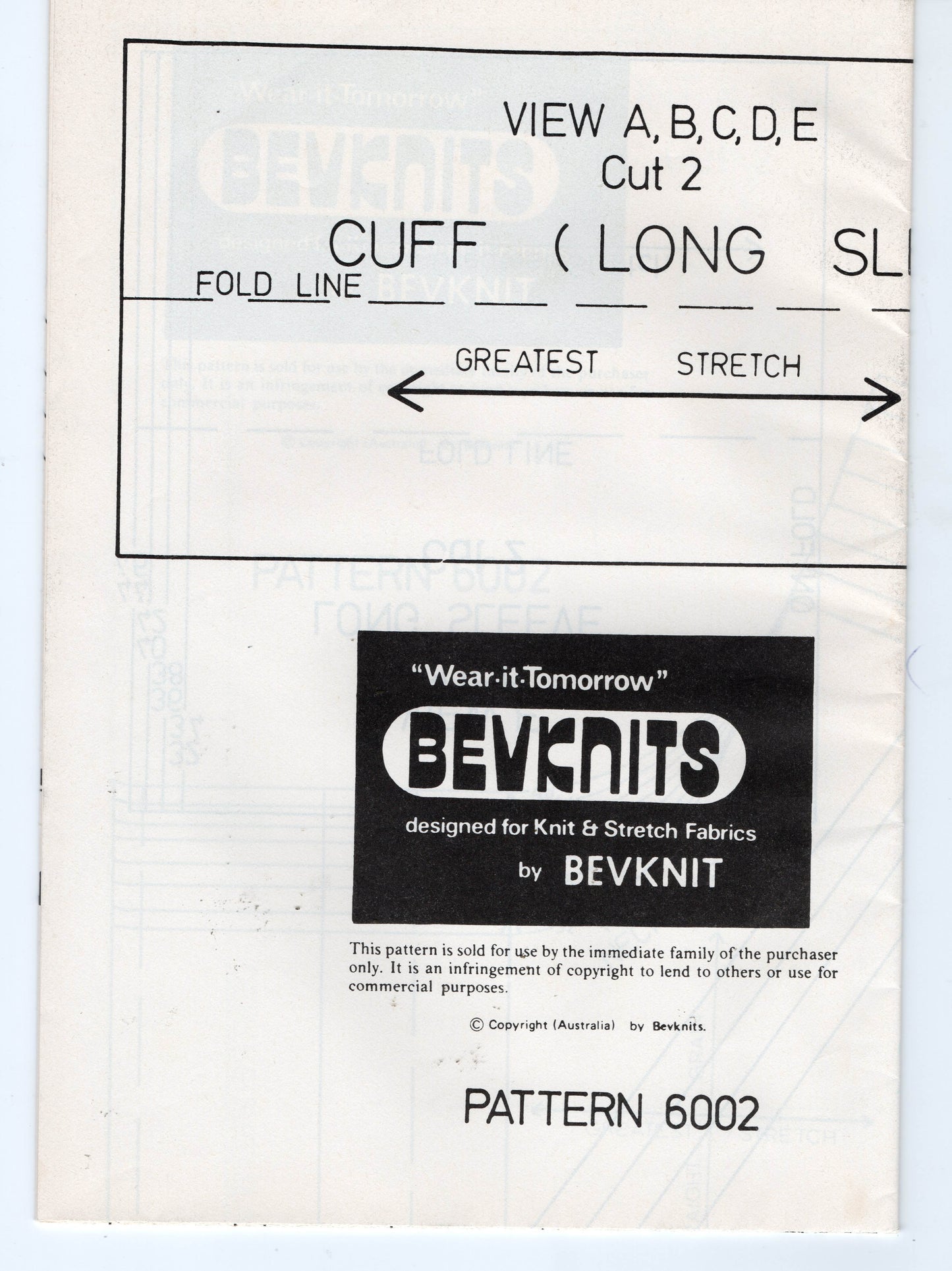 Bevknits 6002 Mens Stretch Knit T Shirt Polo Shirt & Cardigan 1970s Vintage Sewing Pattern Multi Sized UNCUT Factory Folded
