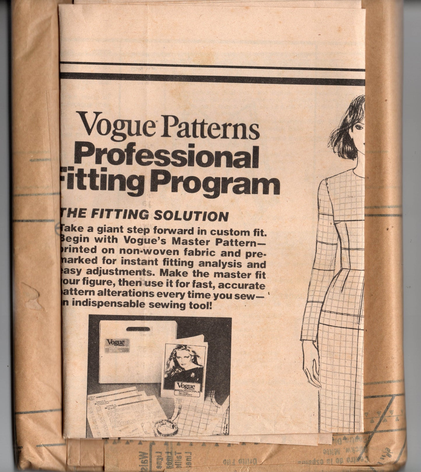 Patrón de costura original de Vogue Bridal 1677 para vestido de novia y enagua para mujer, años 80, talla 14, busto de 36 pulgadas, sin cortar, doblado de fábrica