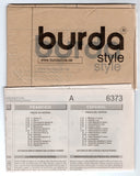 Burda Style 6373 Womens Wrap Blouses Out Of Print Sewing Pattern Sizes 10 - 20 UNCUT Factory Folded