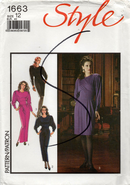 style 1663 80s dress