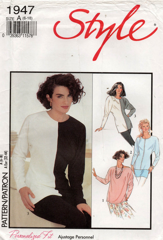 Style 1947 vintage sewing pattern