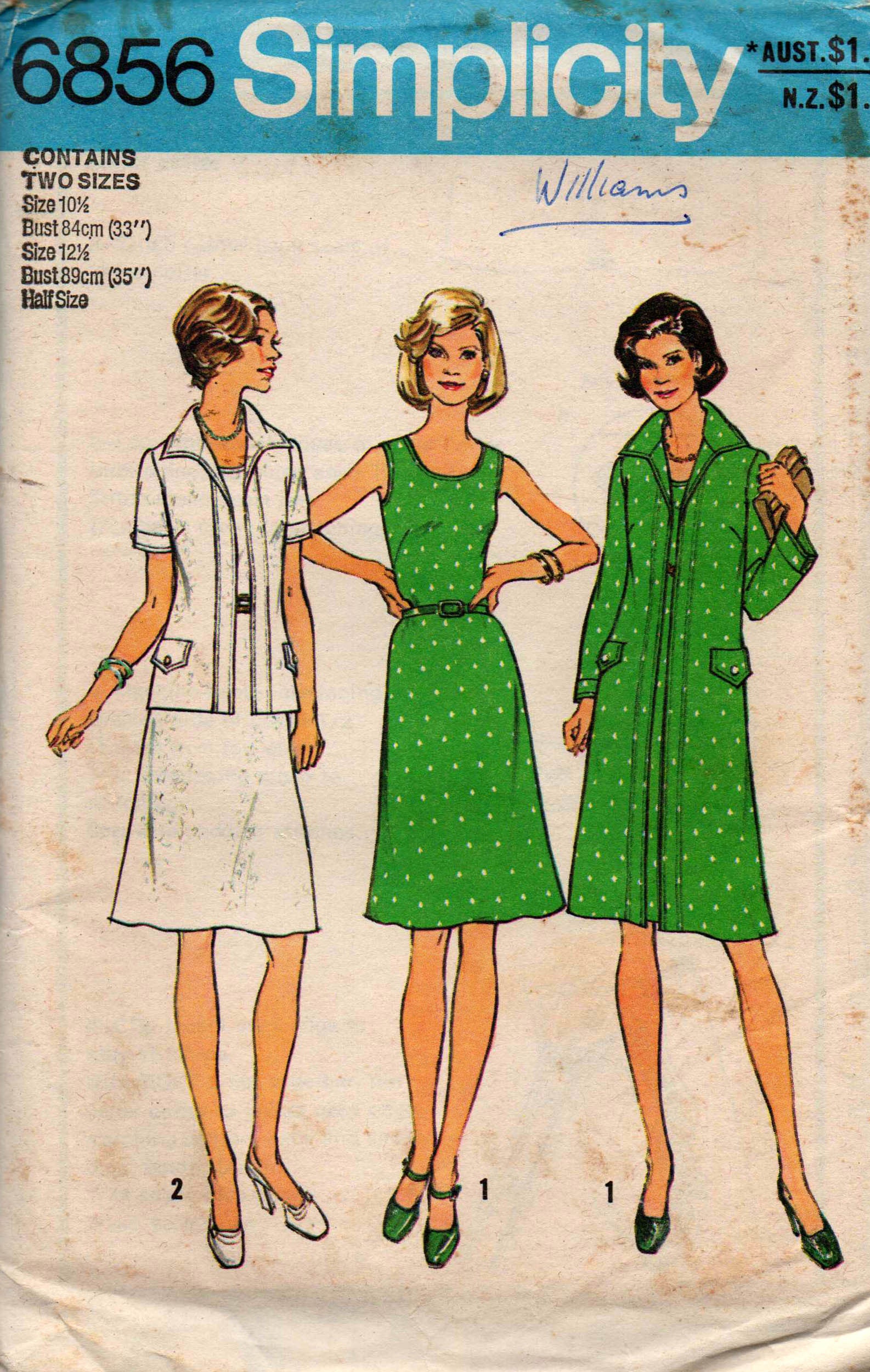 Huge Lot of 89 Vintage Sewing Patterns Butterick McCalls hot Simplicity Vogue