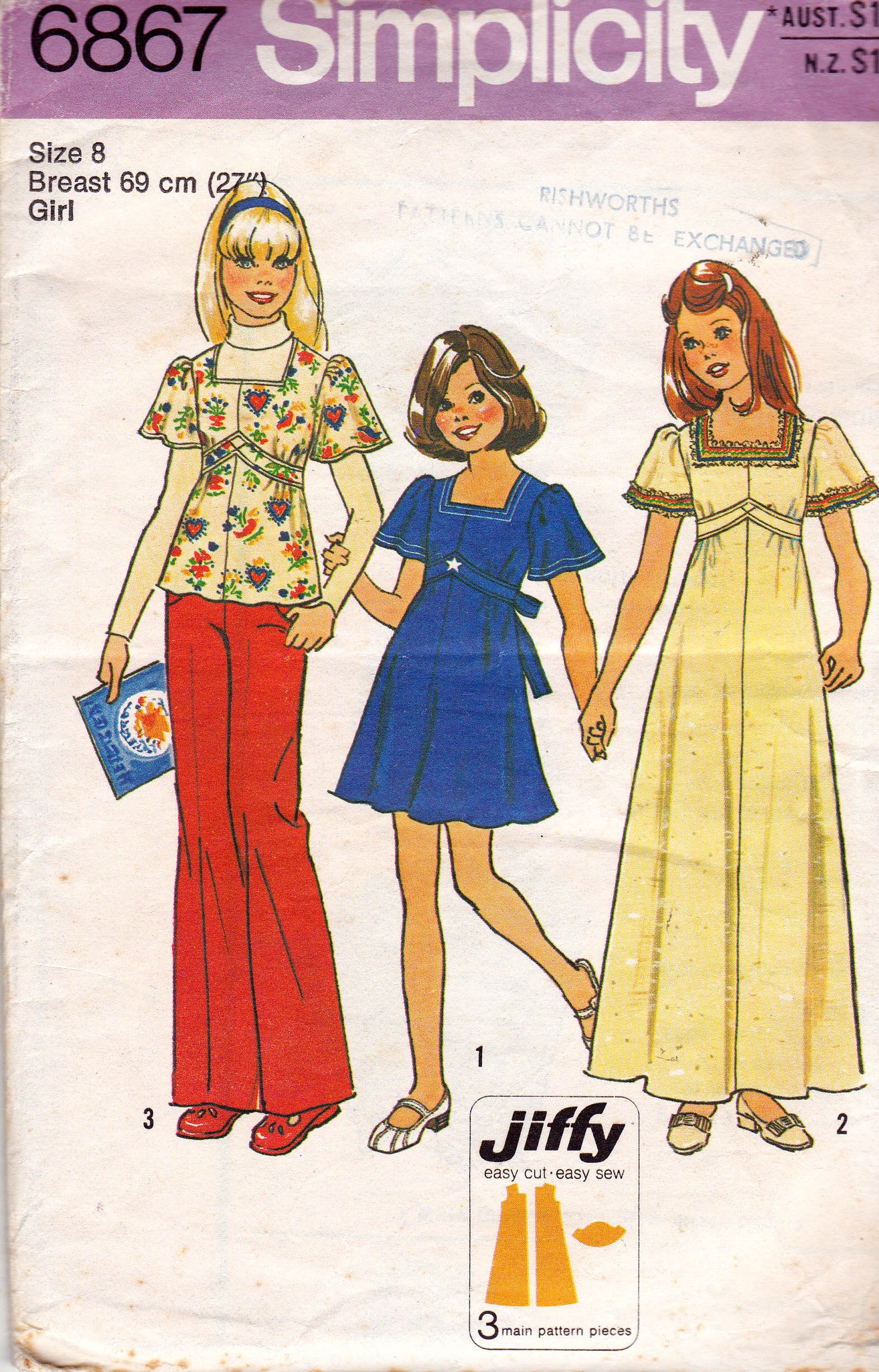 Simplicity 6867