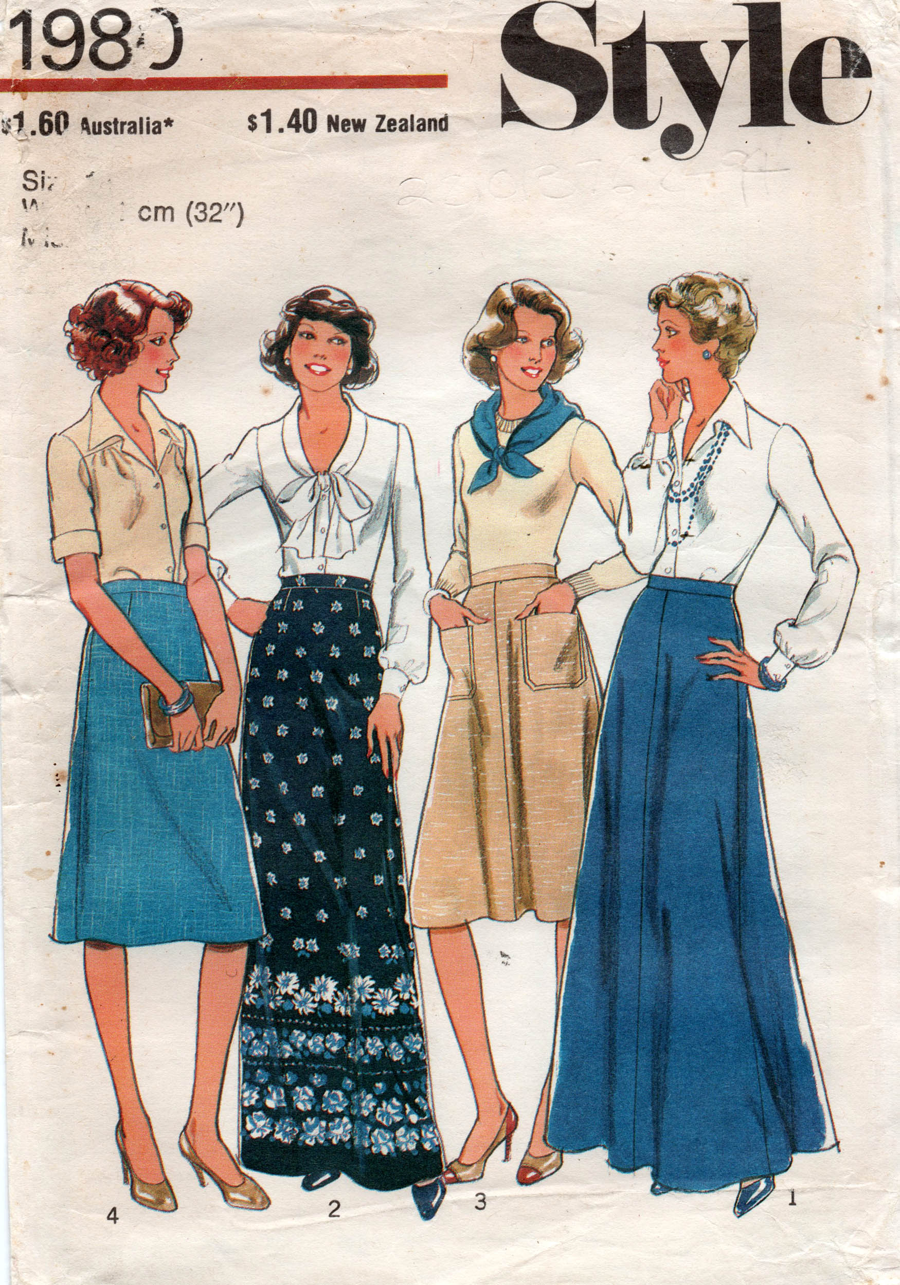 Vintage 1977 Germany retailer - Women's Fashion / Clothing • Seamstress Patterns