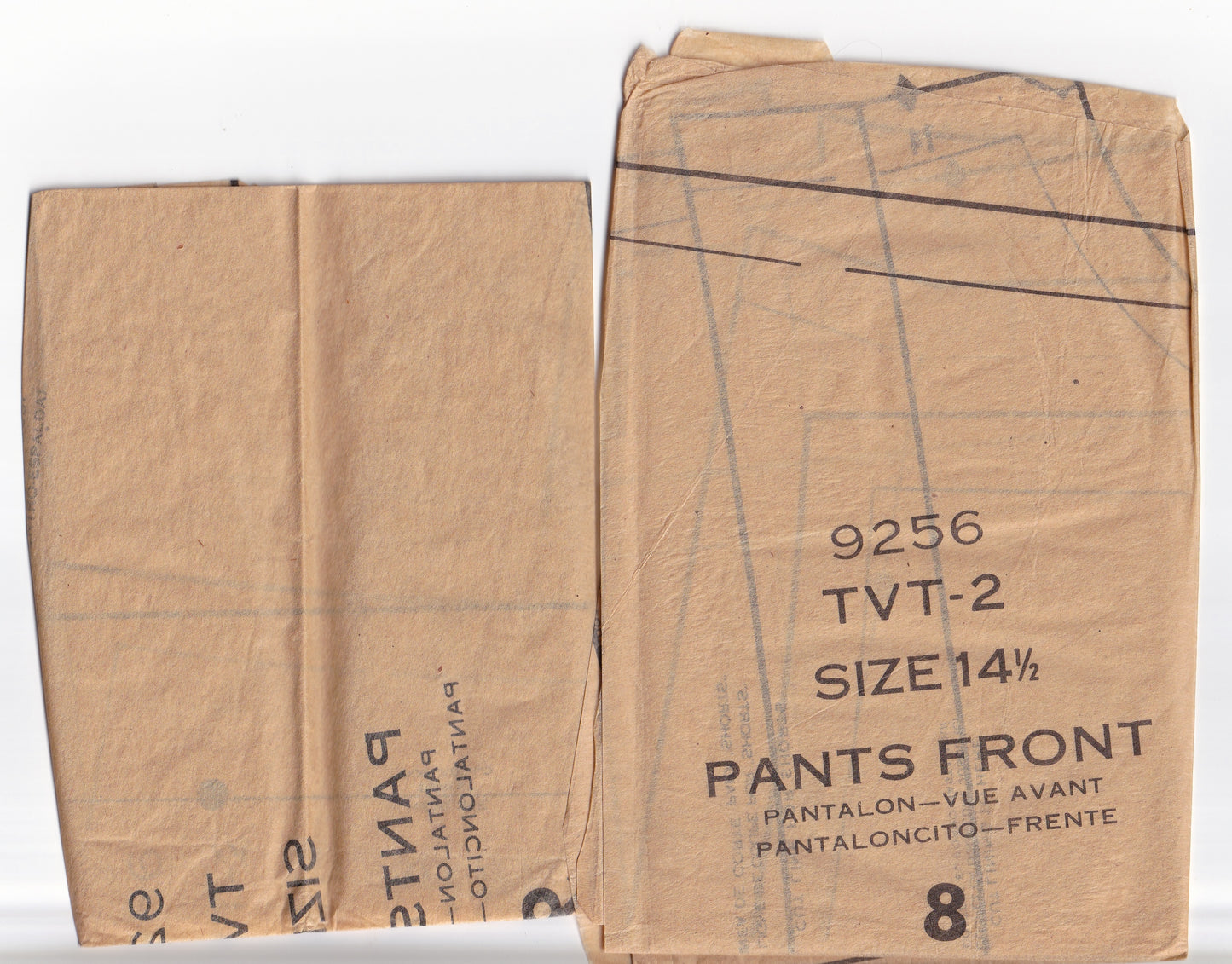 Mail Order TVT-2 Womens Wide Collar Dress Bra Top Shorts Pants & Cover Up 1970s Vintage Paper Sewing Pattern Bust 37 inches UNCUT Factory Folded