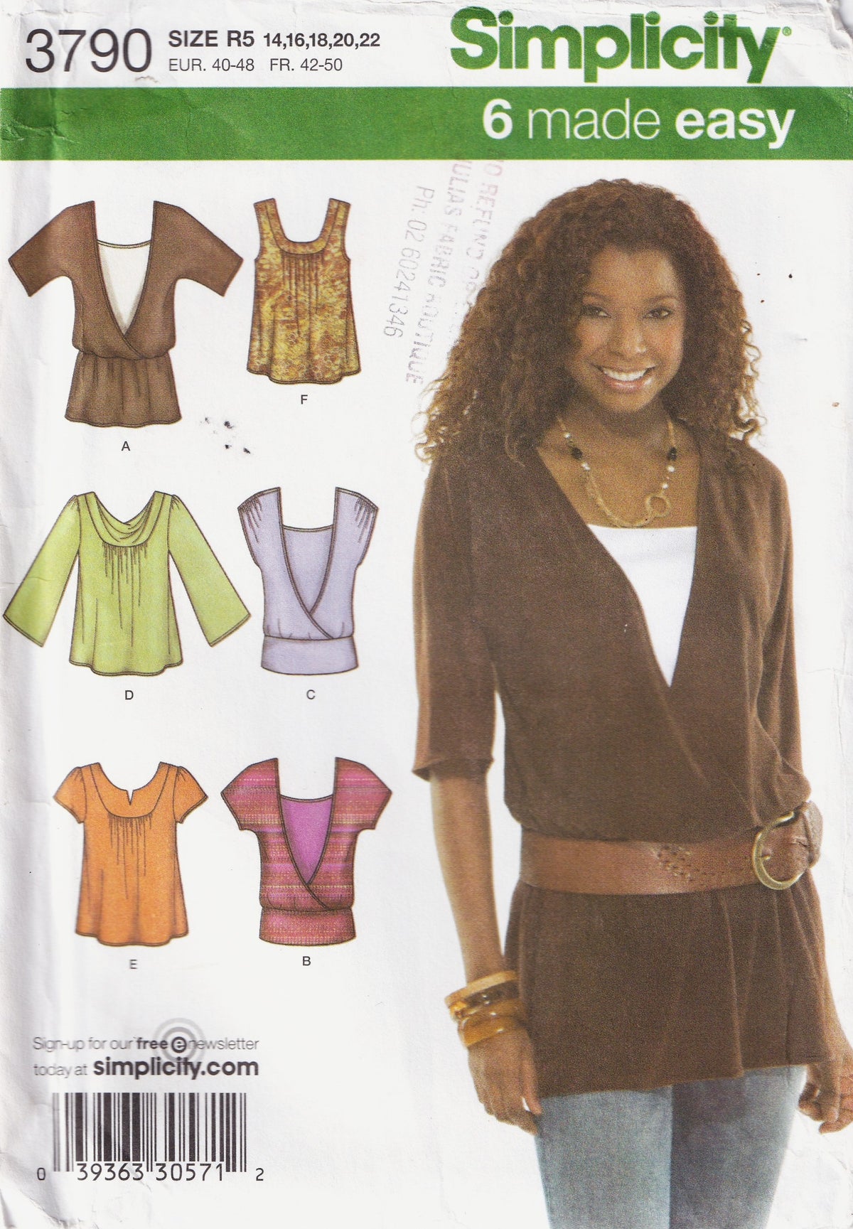 Simplicity 3790