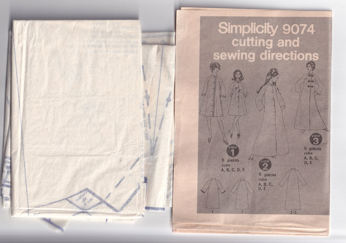 Simplicity 7168 Womens Classic Placket Front Shirtdress 1960s Vintage ...