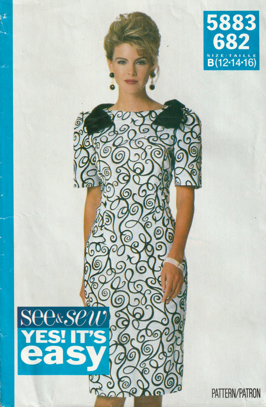 Butterick See &amp; Sew 5883
