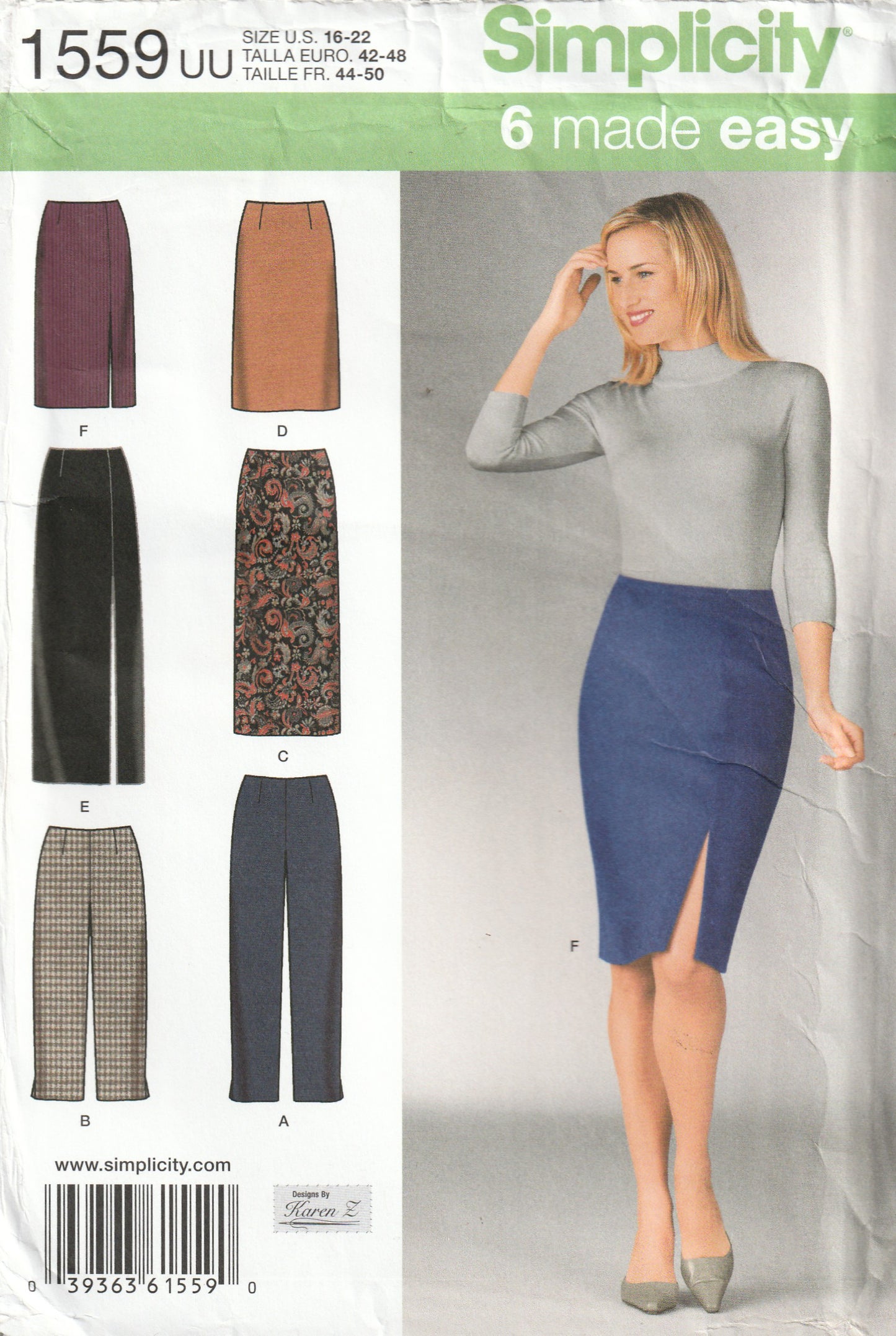 simplicity 1559