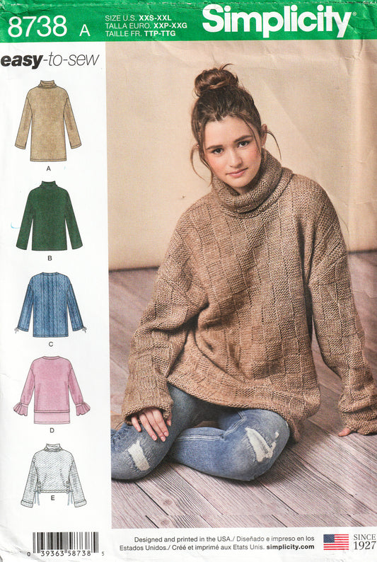 Simplicity 8738