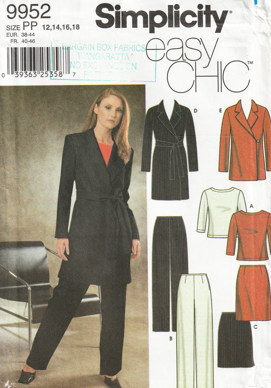 simplicity 9952