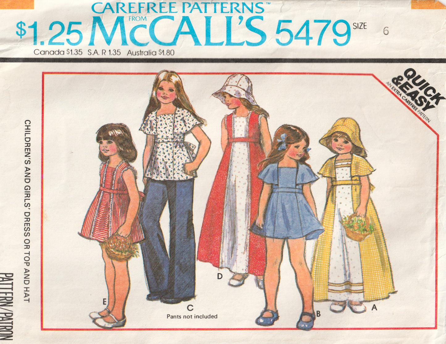 McCall's 5479