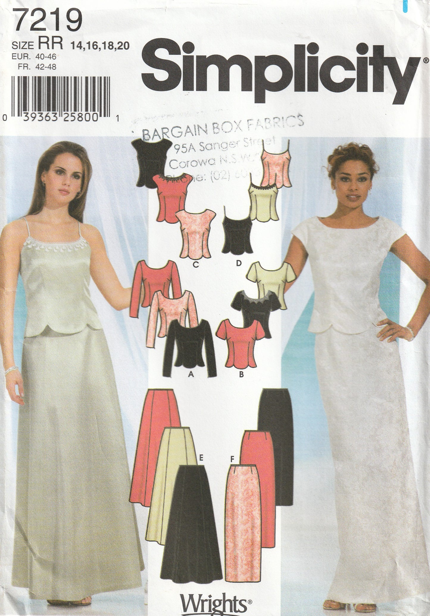 Simplicity 7219