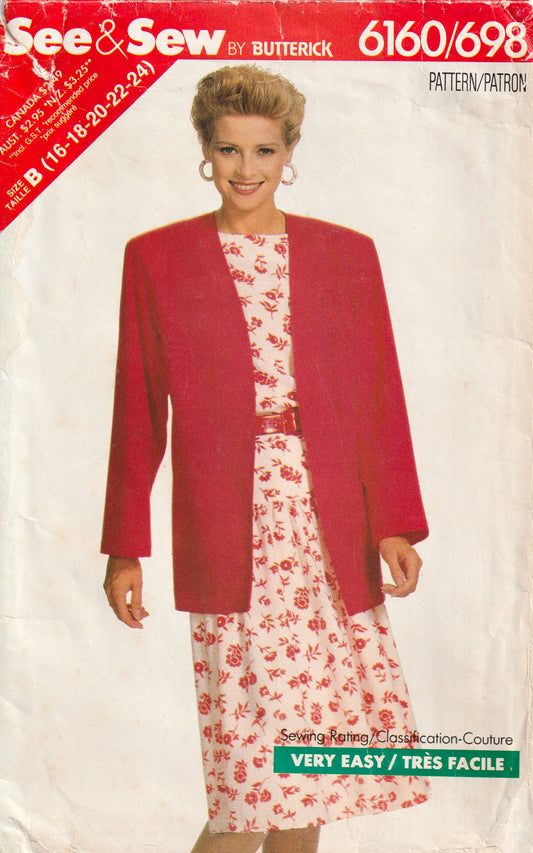 Butterick See &amp; Sew 6160