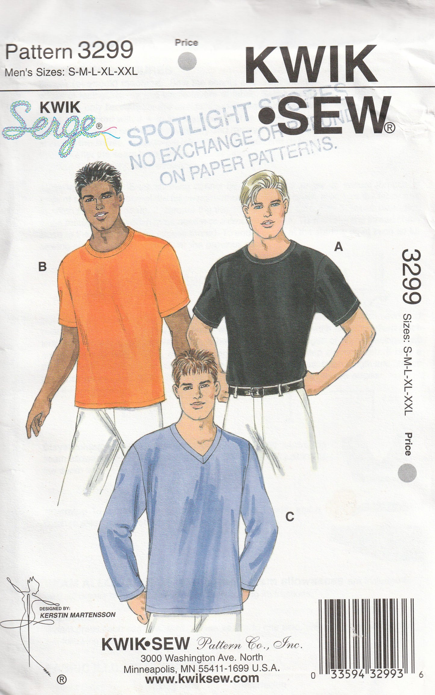 Kwik Sew 3299