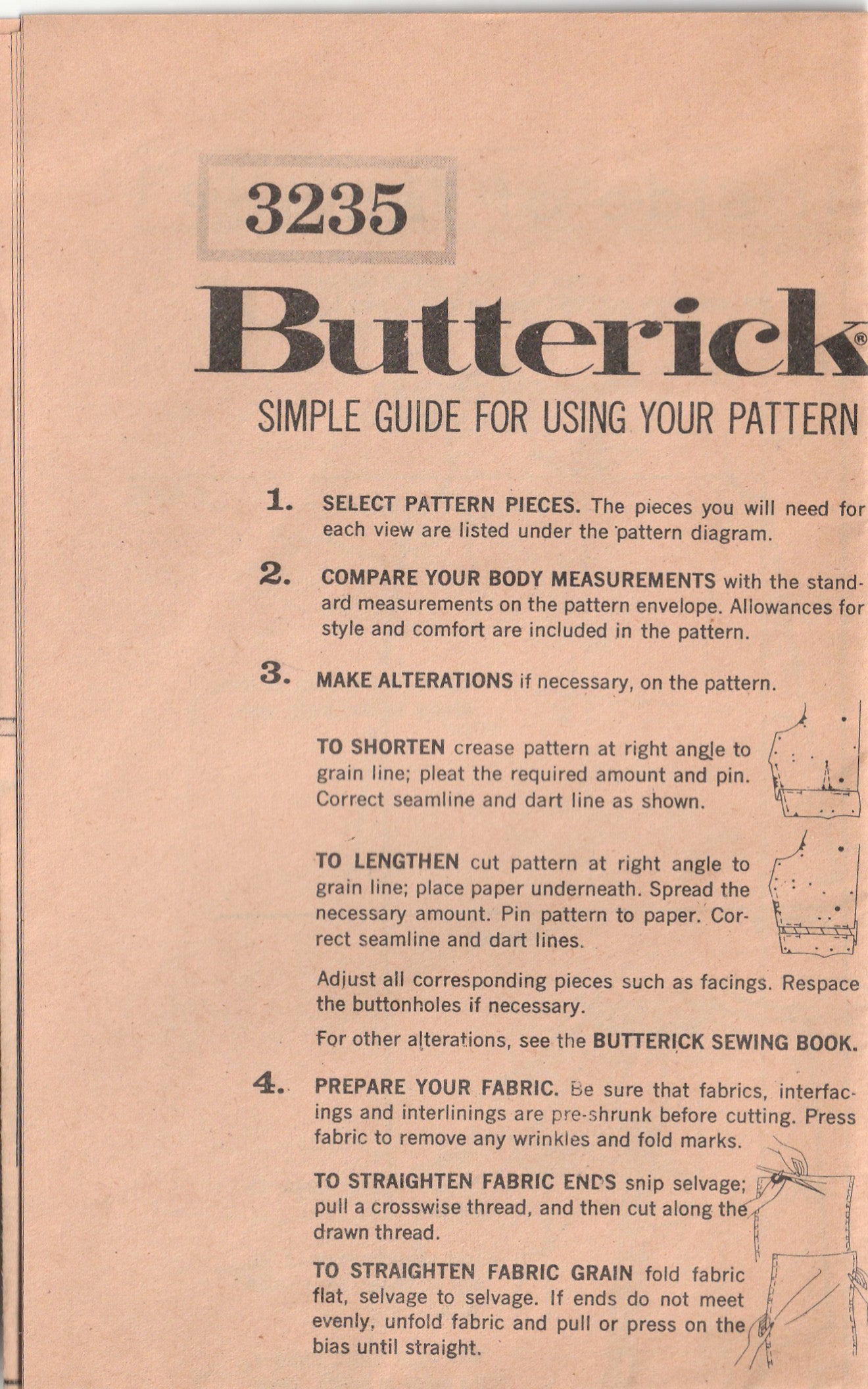 Butterick 3235 Girls A Line Jumper Dress 1960s Vintage Paper Sewing Pattern Size 6