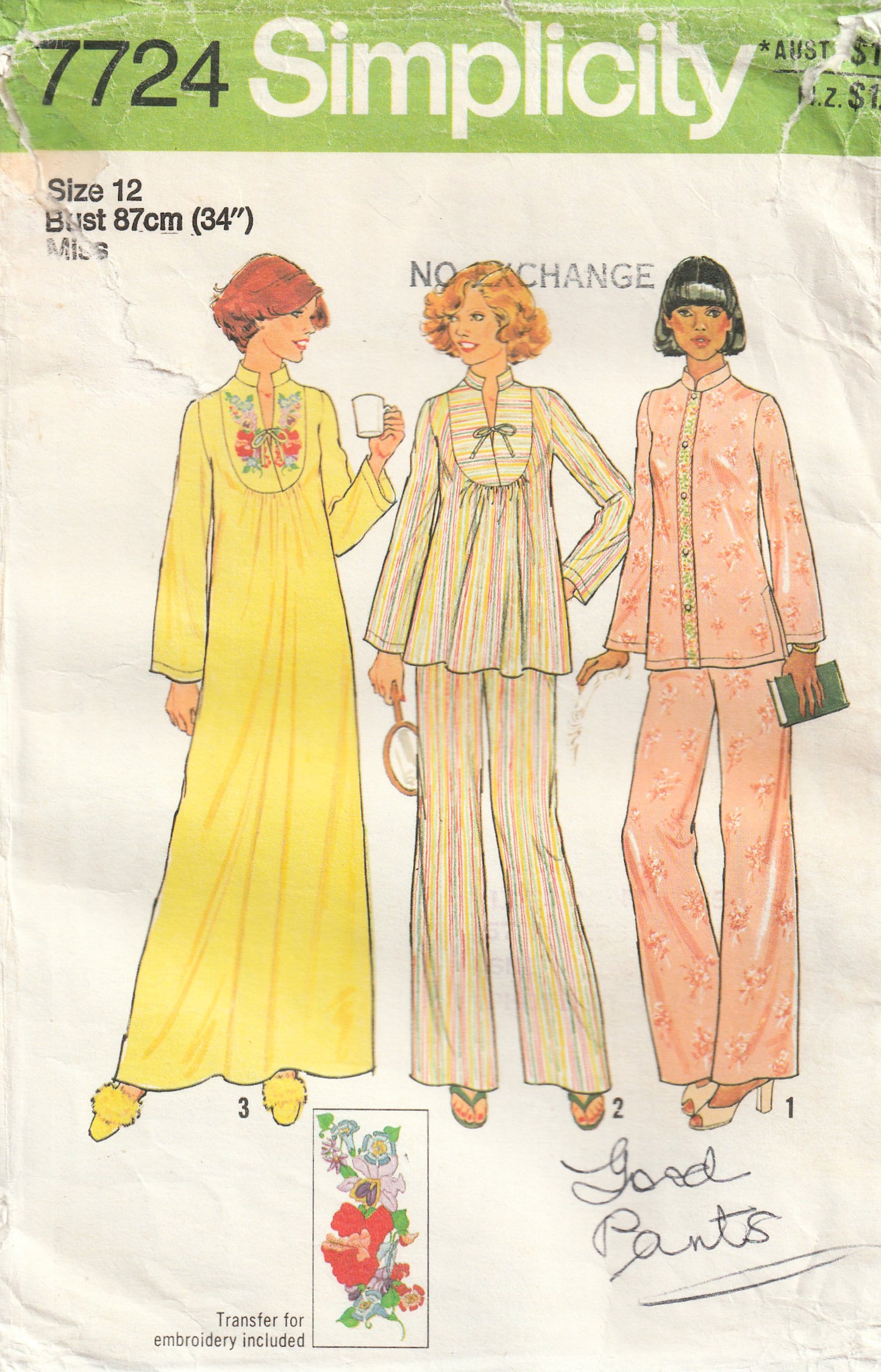 Simplicity 7724