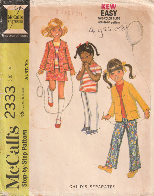 mccall's 2333