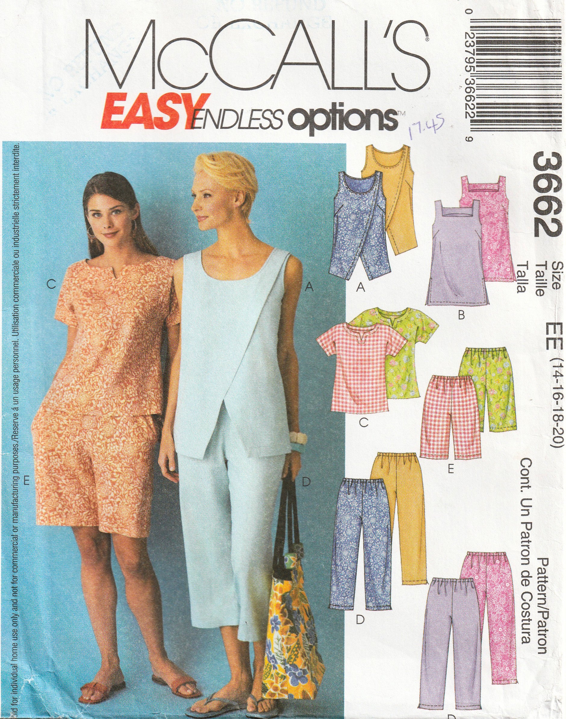 McCall's 3662