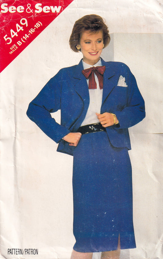 Butterick See & Sew 5449