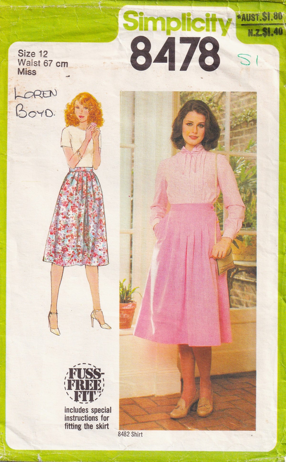 Simplicity 8478