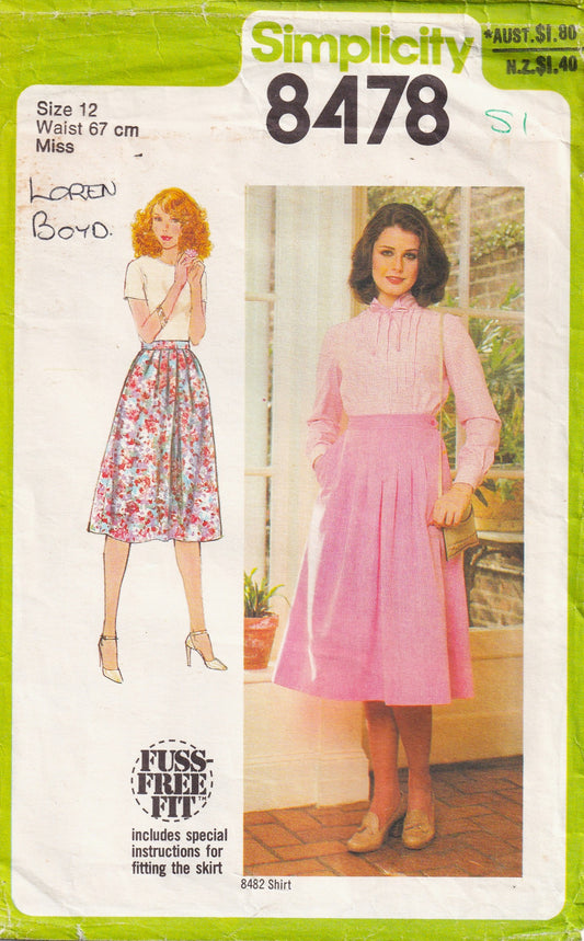Simplicity 8478