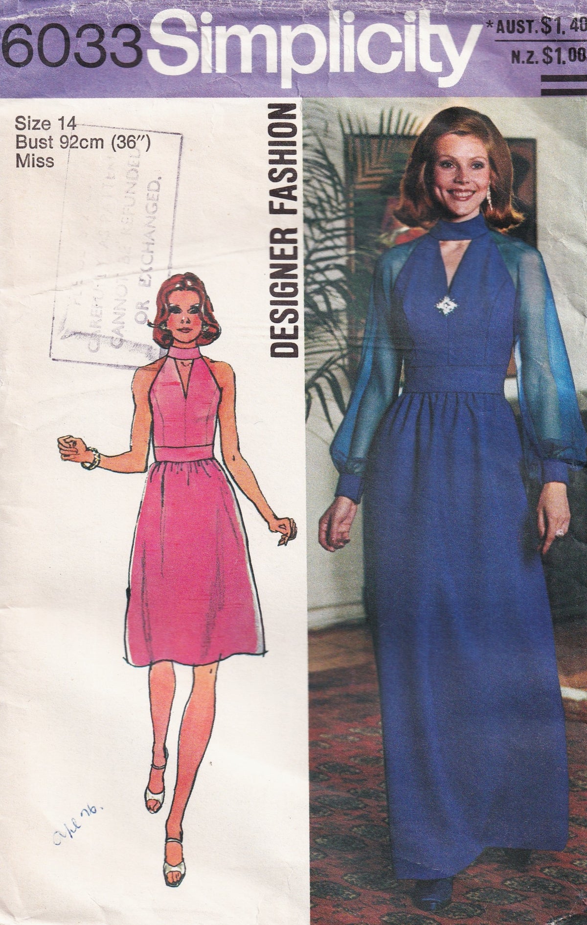 Simplicity 6033