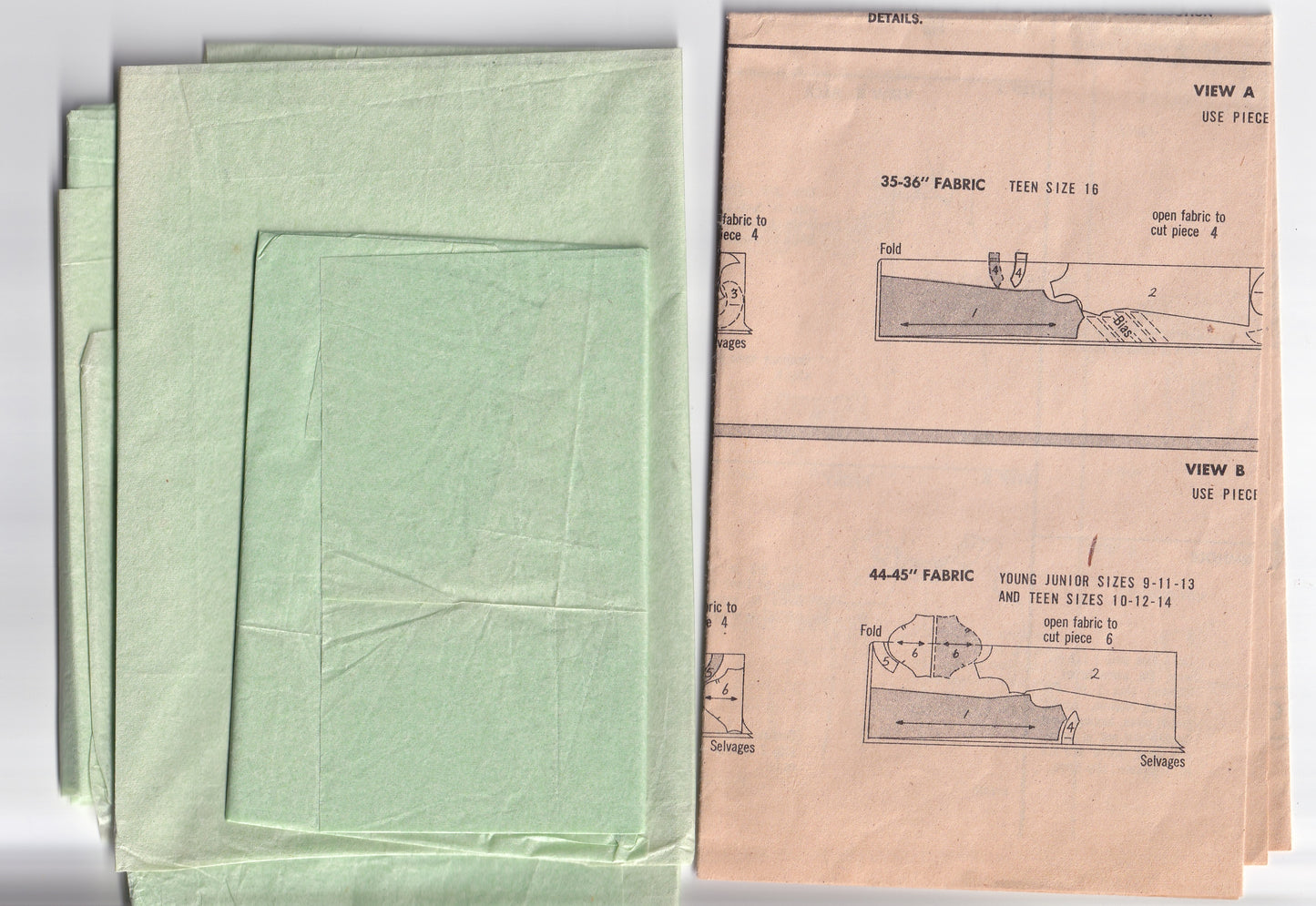 Butterick 3598 Womens Easy Classic Shift Dress with Collar 1960s Vintage Sewing Pattern Size 16 Bust 36 inches