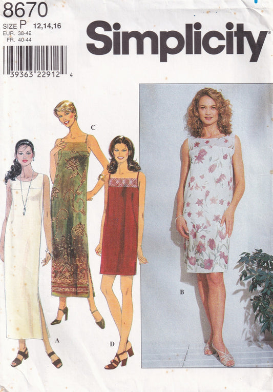 Simplicity 8670