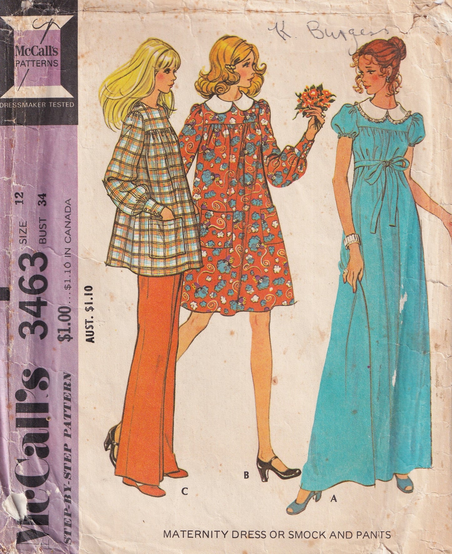 McCall's 3463