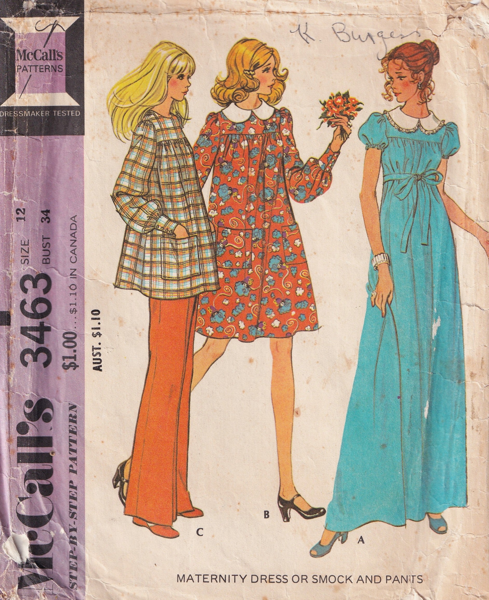 McCall's 3463
