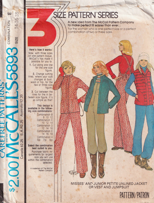 McCall's 5893