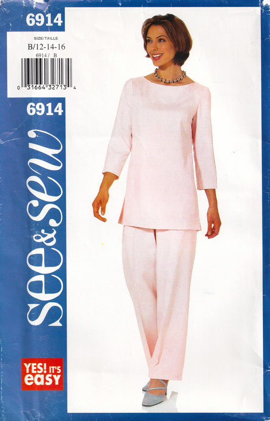Butterick See & Sew 6914