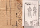 Vogue Individualist 1476 ISSEY MIYAKE Womens Tent Coat Shirt & Pants 1980s Vintage Sewing Pattern Size 14 UNCUT Factory Folded